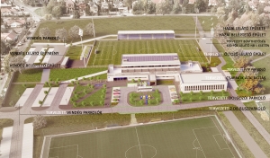 Stadion tervezés - Kazincbarcika 2020 | Bianki Dániel DLA - bddesign
